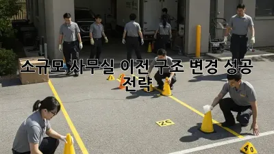 소규모 사무실 이전? 구조 변경 성공 전략!